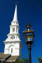 The historic North Church in Portsmouth, Mew Hampshire Royalty Free Stock Photo