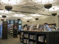 Historic North Portland Branch library interior, Oregon. Carnegie Library building, opened 1913