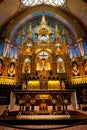 Historic Notre Dame in old Montreal of Canada