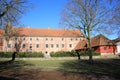 Historic Odense Abbey on Funen Island, Denmark