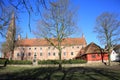 Historic Odense Abbey on Fyn Island, Denmark