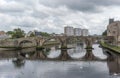 The Historic Old Bridge at Ayr in Scotland