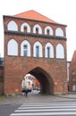 Kniepertor in the historic old city of Stralsund, Germany Royalty Free Stock Photo
