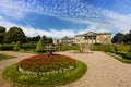 Historic old hall mansion in Cheshire, UK. Royalty Free Stock Photo