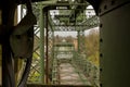 Historic old ship lift Waltrop germany