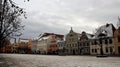 View Of Old Town In Winter Local And Baroque Style Royalty Free Stock Photo