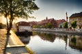 Historic old town in the city of Bydgoszcz, Poland