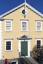 Historic Old Town Hall House, constructed 1727, Marblehead, Massachusetts, USA Royalty Free Stock Photo