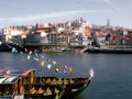 HISTORIC OPORTO RIVER VIEW Royalty Free Stock Photo