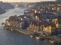 HISTORIC OPORTO RIVER VIEW Royalty Free Stock Photo