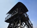 Historic ore mine headgear