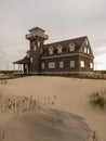 Historic Oregon Inlet Life Saving Station Royalty Free Stock Photo