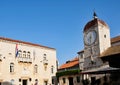 Historical Clocktower, Diocletian`s Palace, Split, Croatia