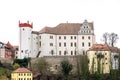 Historic Ortenburg Castle in Bautzen, Germany on Overcast Day Royalty Free Stock Photo