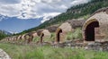 Historic Outdoor Coke Ovens Royalty Free Stock Photo