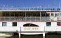 Historic paddle wheeler ship