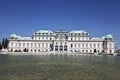 Historic palace Upper Belvedere, Vienna, Austria