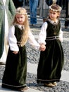 Historic parade in Vigevano Royalty Free Stock Photo