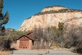 Historic ranger residence, Zion National Park Royalty Free Stock Photo