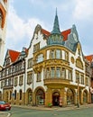 Historic Paul Deter Haus, on Nov 23, 2012 in Quedlinburg, Germany Royalty Free Stock Photo