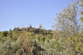 Historic Phillopappou Hill from Athens in Greece Royalty Free Stock Photo