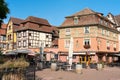 Historic picturesque old town of Colmar in France in Alsace