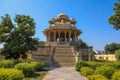 Historic 84 pillared Cenotaph in Bundi, Rajasthan, India Royalty Free Stock Photo