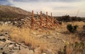 Historic Pinery Station Ruins Royalty Free Stock Photo