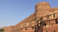 Gigantic Red Fort Royalty Free Stock Photo