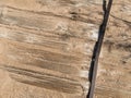 Historic Plank Road, Imperial Dunes, California Royalty Free Stock Photo