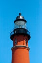 Historic Ponce De Leon lighthouse Royalty Free Stock Photo