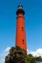 Historic Ponce De Leon lighthouse Royalty Free Stock Photo