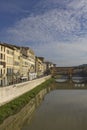 Historic Ponte Vecchio bridge in Florence
