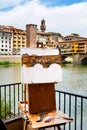 Historic Ponte Vecchio in Florence, Italy. Royalty Free Stock Photo
