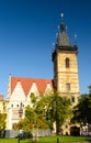 Historic Prague new town hall Royalty Free Stock Photo