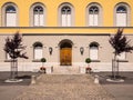 Historic Primary School in Murten, Switzerland.