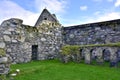 Historic Priory of Scottish Inner Hebridean Island Royalty Free Stock Photo