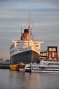 Historic Queen Mary in Long Beach, California