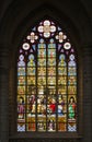 Historic Radiance: Stained Glass Treasure of Ghent Cathedral