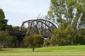 Historic rail bridge Royalty Free Stock Photo