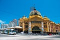 Flinders Street Railway Station, Melbourne,Australia Royalty Free Stock Photo