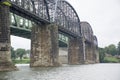 Historic railroad bridge Royalty Free Stock Photo