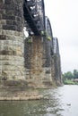 Historic railroad bridge Royalty Free Stock Photo