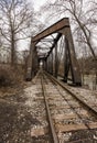 Historic Railroad Bridge - Pennsylvania Royalty Free Stock Photo