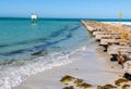 The Historic Railroad Track Jetty at Longboat Pass