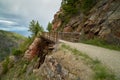 Myra Canyon Trestle 17 Kelowna Royalty Free Stock Photo