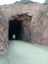 Historic Railroad Tunnels reinforced with shotcrete at Lake Mead, NV