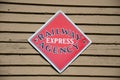 Historic Railway Express Agency sign