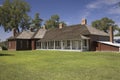 Historic ranch house Royalty Free Stock Photo