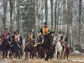 Historic reconstruction The Battle of Berezina